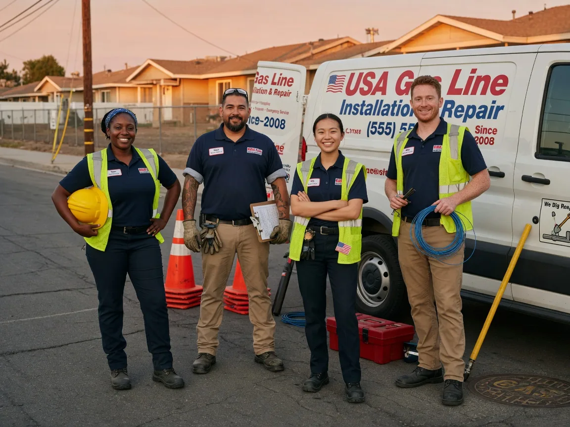 Gas Line Installation company in Osage, WV